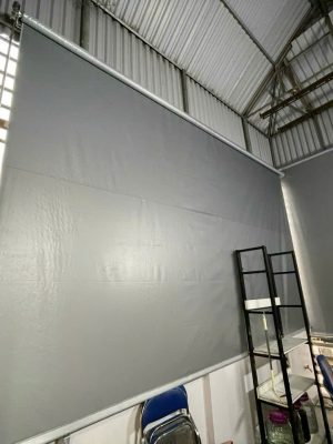 Bạt cuốn tay quay che nắng ngoài trời