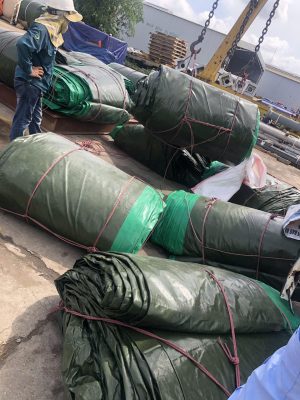 Bạt che tàu thuyền, sà lan che nắng mưa ngoài trời