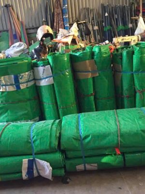 Bạt nhựa che nắng mưa tàu thuyền, sà lan