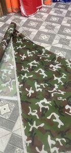 Vải bạt bạt rằn ri quân đội