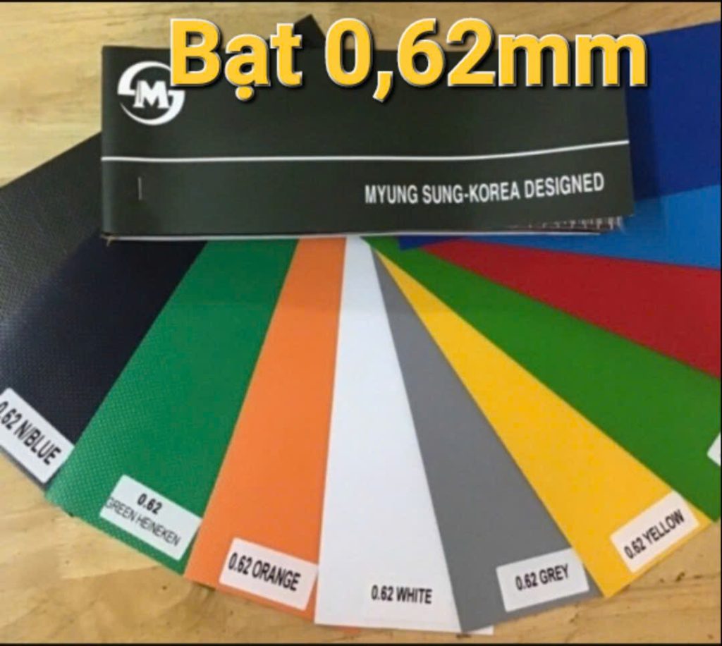 Mã màu bạt nhựa PVC