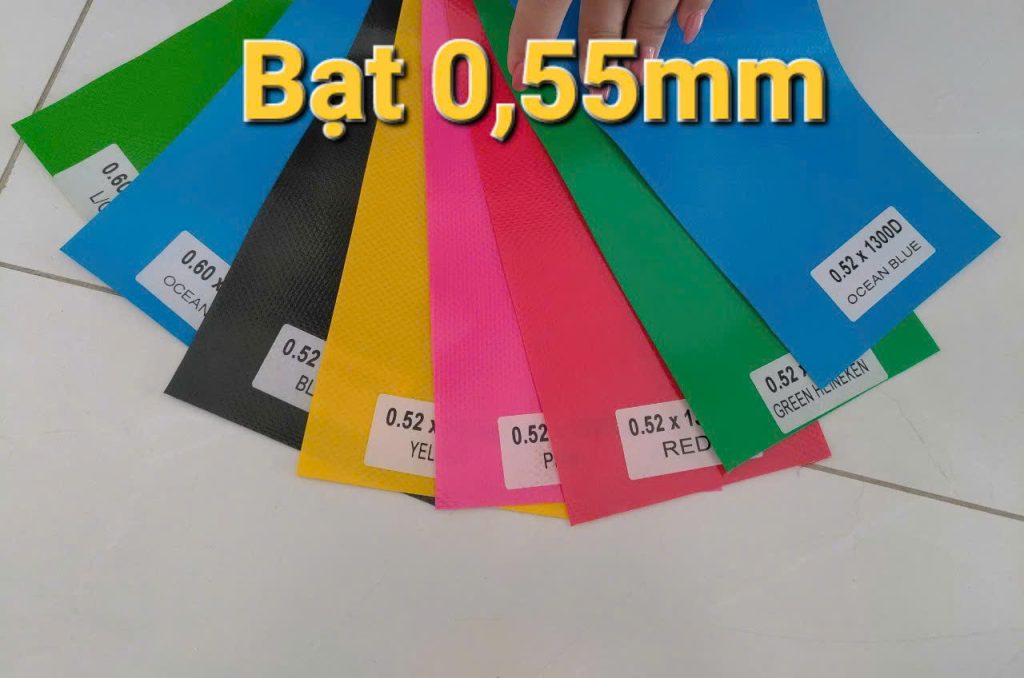 Mã màu bạt nhựa PVC
