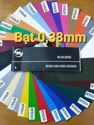 Mã màu bạt nhựa PVC