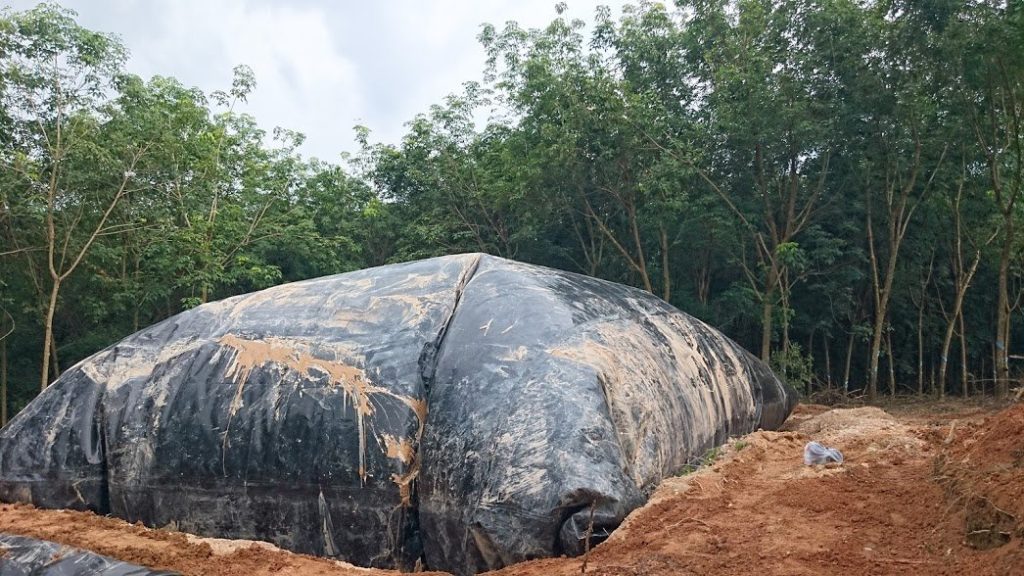 Bạt lót hầm Biogas HDPE