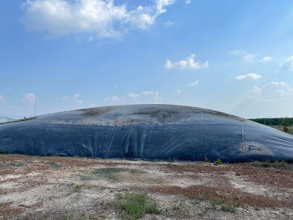 Bạt lót hầm Biogas HDPE