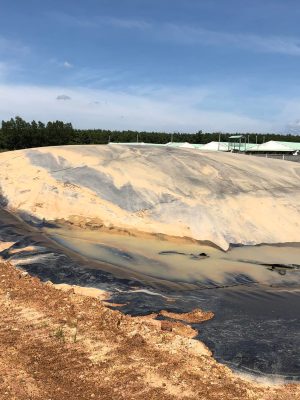 Hầm biogas phủ bạt HDPE