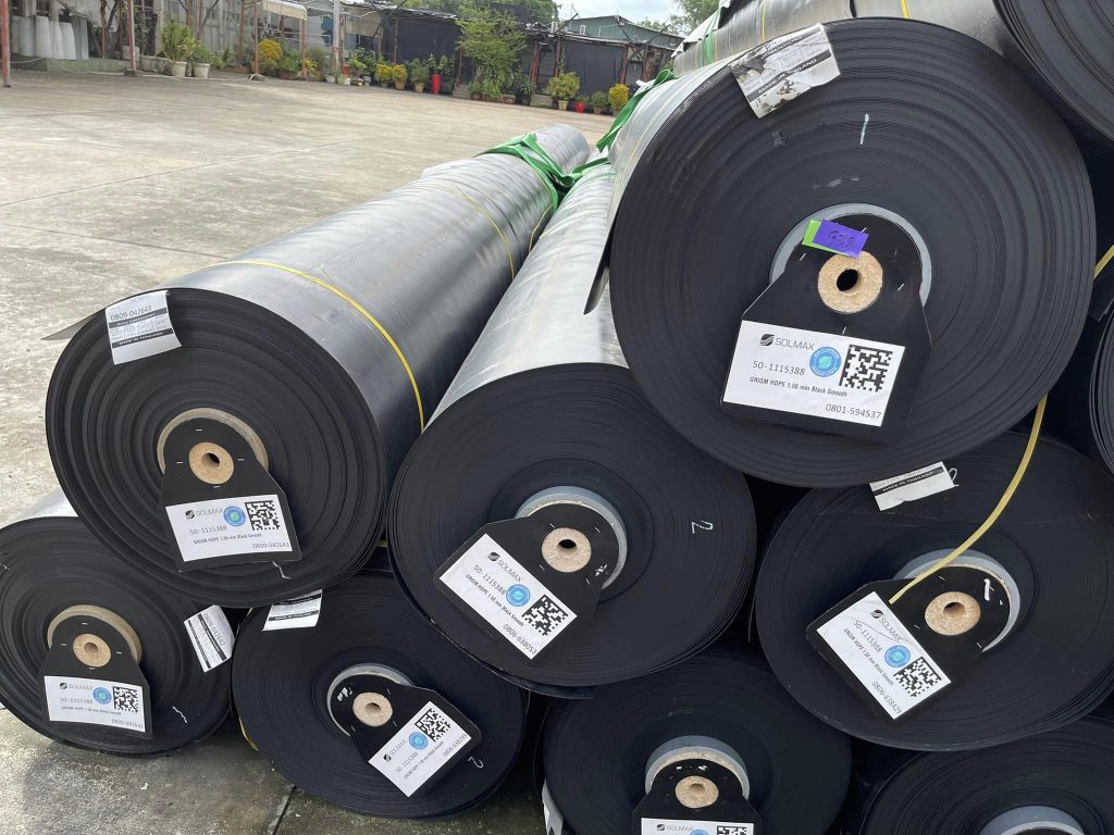 Bạt nhựa HDPE dày 0.75mm Bạt nhựa HDPE dày 0.75mm