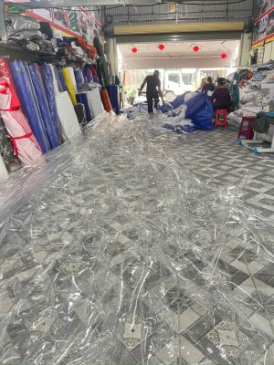 Bạt nhựa PVC trong suốt