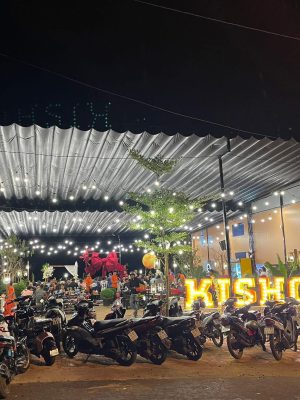 Bạt kéo mái xếp che nhà để xe