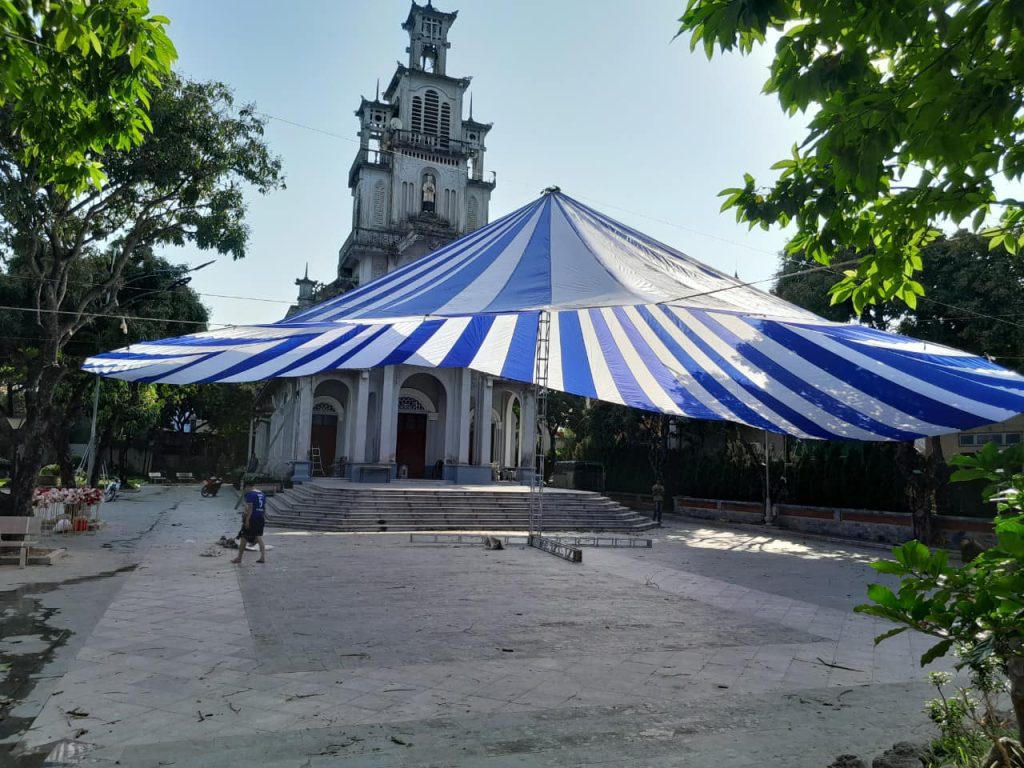 Dù che sự kiện sân trường đk 15m