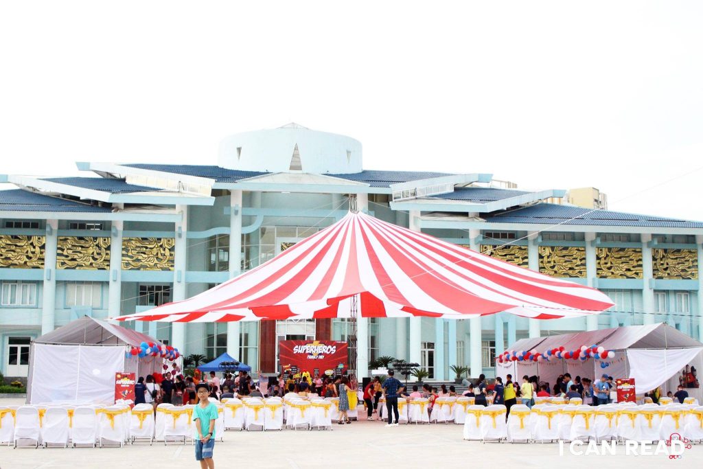 Dù che sự kiện sân trường học đường kính 16m