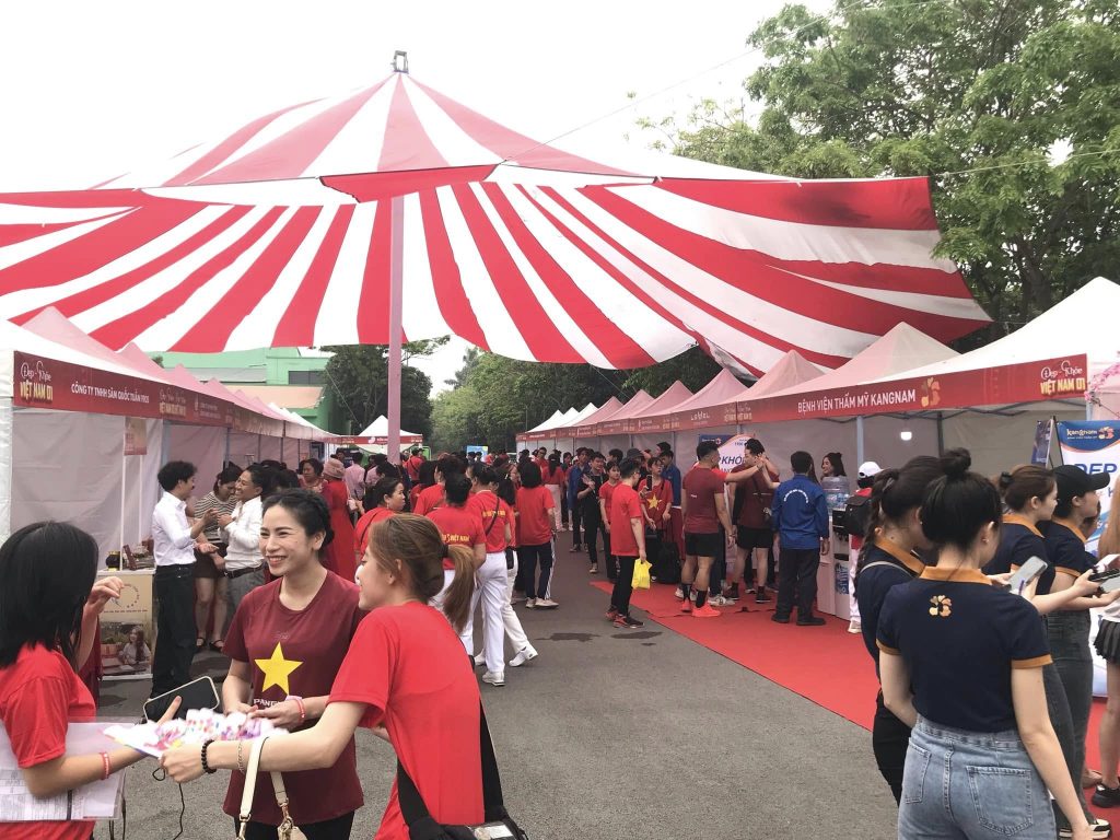 Dù che sân trường học đường kính 18m