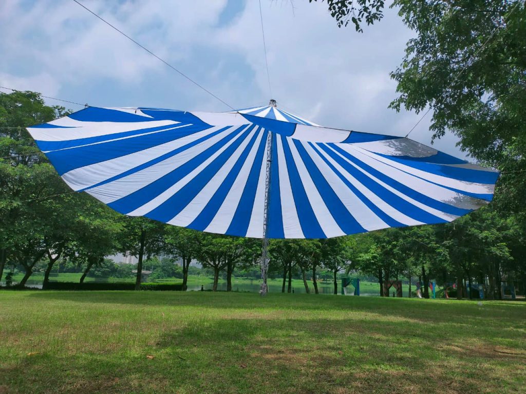 Dù che sự kiện sân trường đường kính 18m
