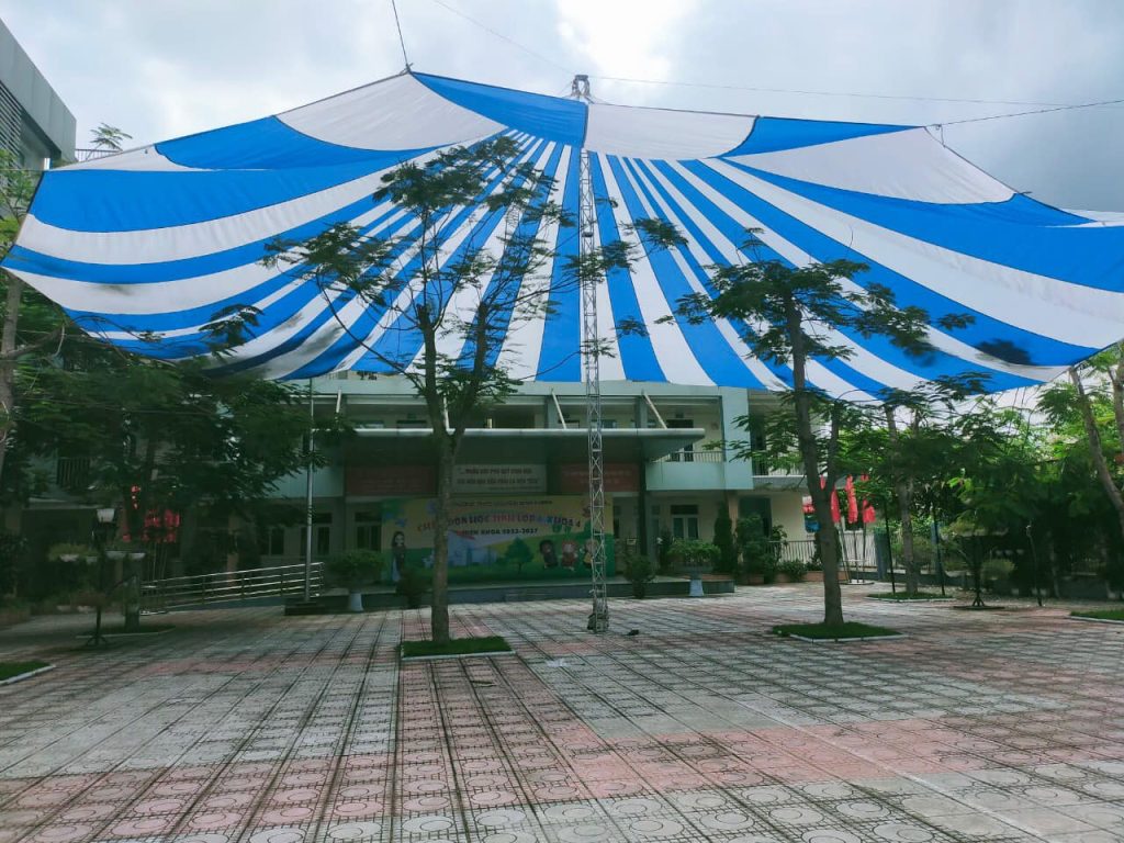 Dù che sự kiện sân trường đường kính 18m