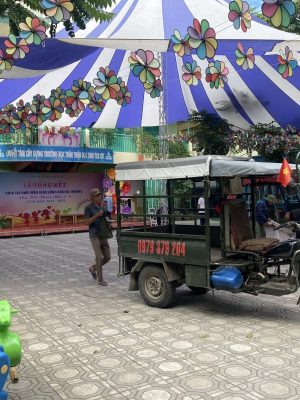 Dù che sân trường học đường kính 22m