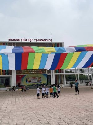 Dù che nắng sự kiện sân trường học ngoài trời ở Quảng Bình