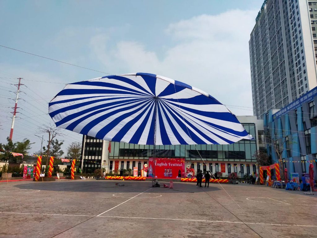 Dù che sự kiện sân trường đk 10m