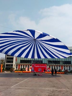 Dù che sự kiện sân trường đk 10m