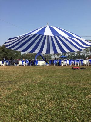 Dù che sự kiện sân trường đường kính 12m