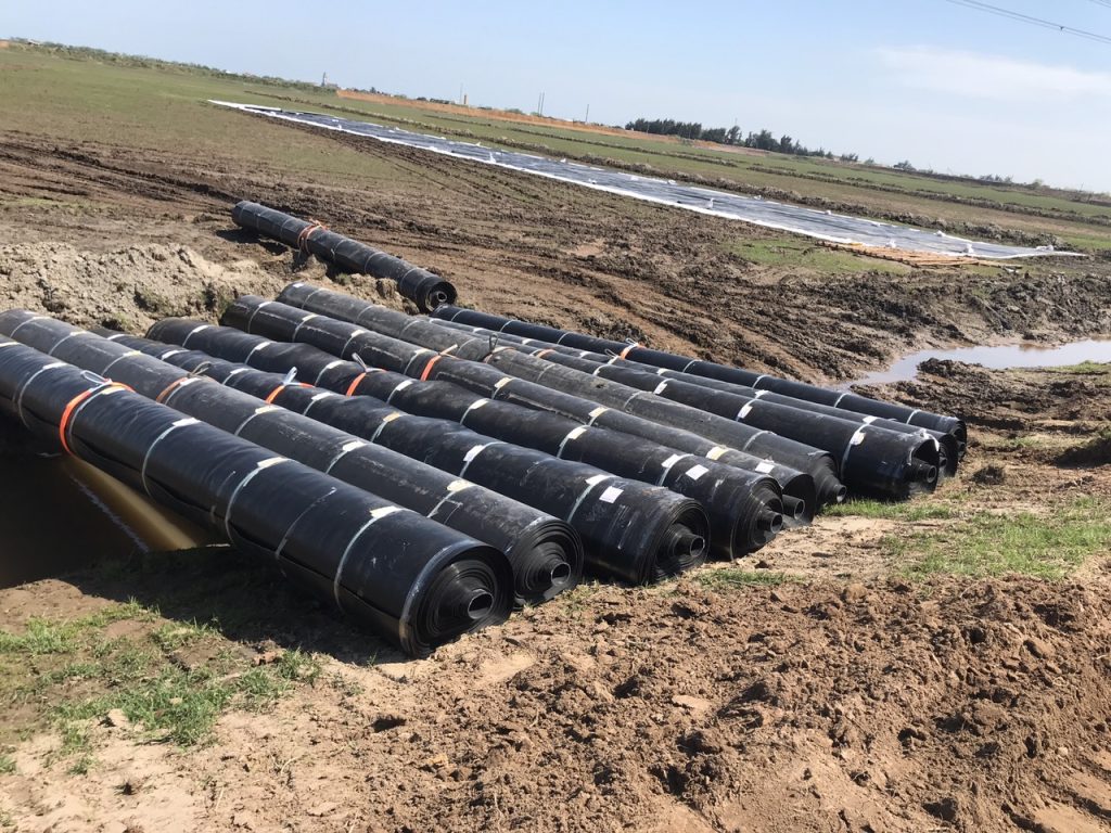 Màng bạt HDPE lót hầm Biogas