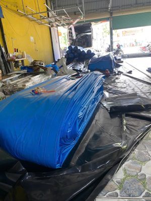 Xưởng cung cấp may bạt nhựa PVC theo yêu cầu
