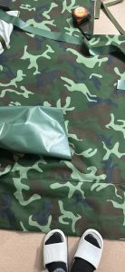 Chất liệu polyester vải bạt dù quân đội