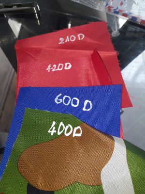 Chất liệu polyester vải bạt dù quân đội