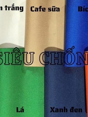 Vải bạt dù polyester chống thấm nước